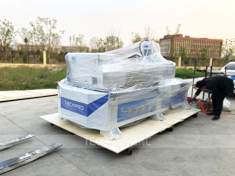 cnc wood router table packing
