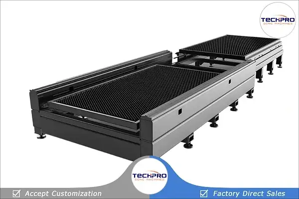 TechPro CNC Machine bed Paint spray complete