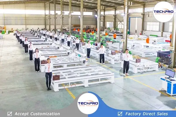 cnc router factory of techpro cnc manufacturers