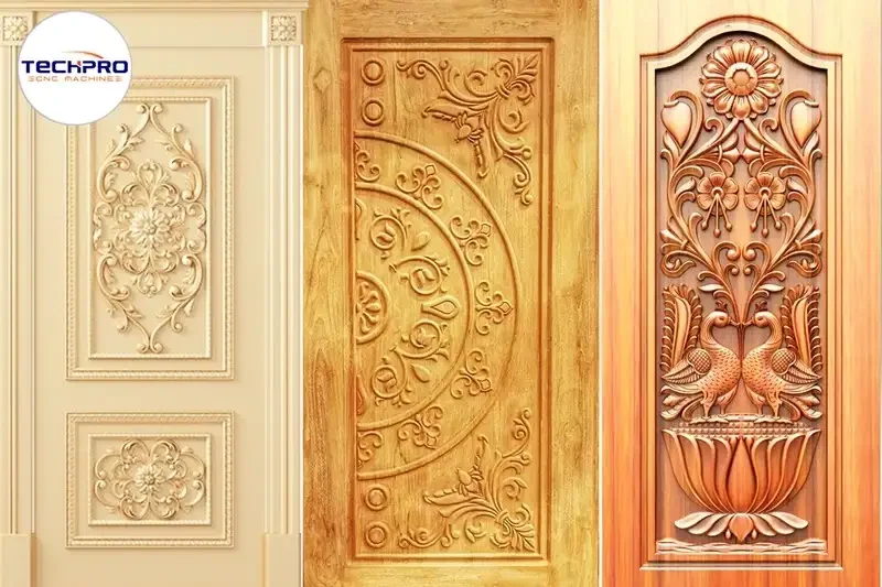 3d wood door carving solutions
