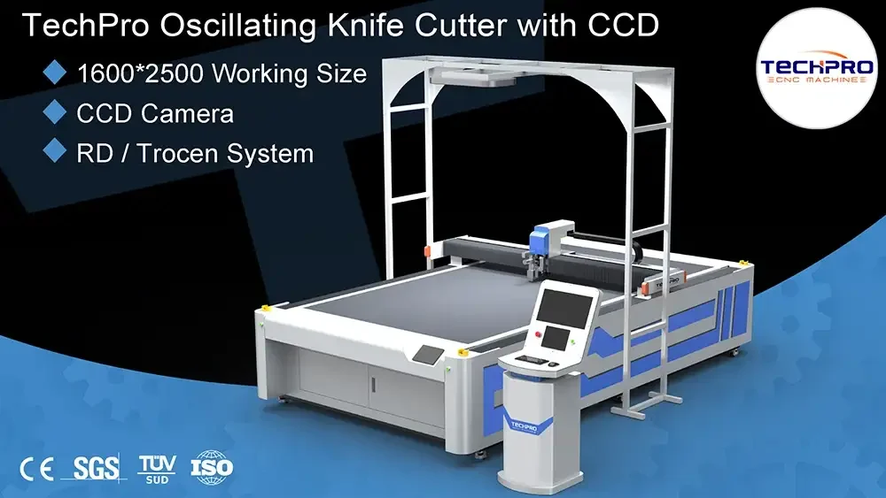 Automatic Vibrating Knife Cutter with CCD camenra solutions