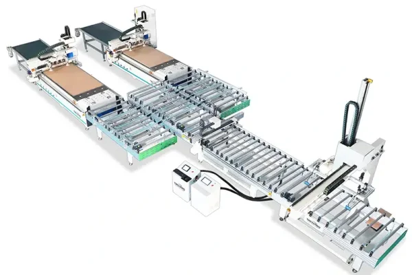 Beste CNC Router Meubelfabriek Produksielyn te Koop