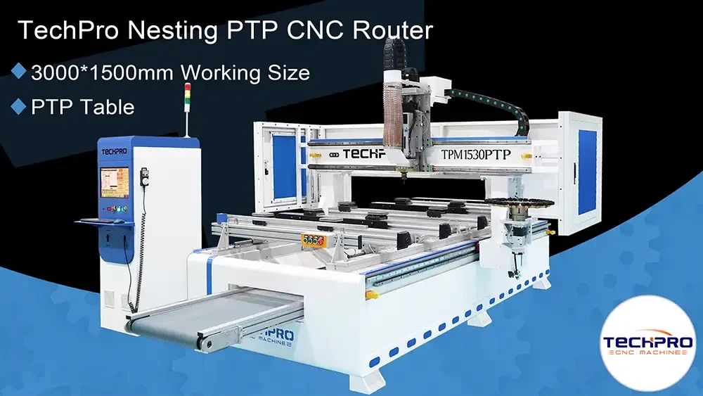 PTP Nesting CNC Router TPM1530 Solutions