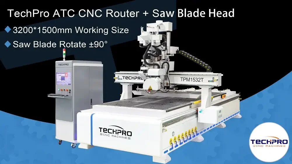 Saw Blade ATC CNC Router Machine Solutions