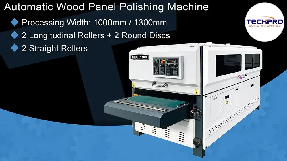 Wood panel polishing machine solutions