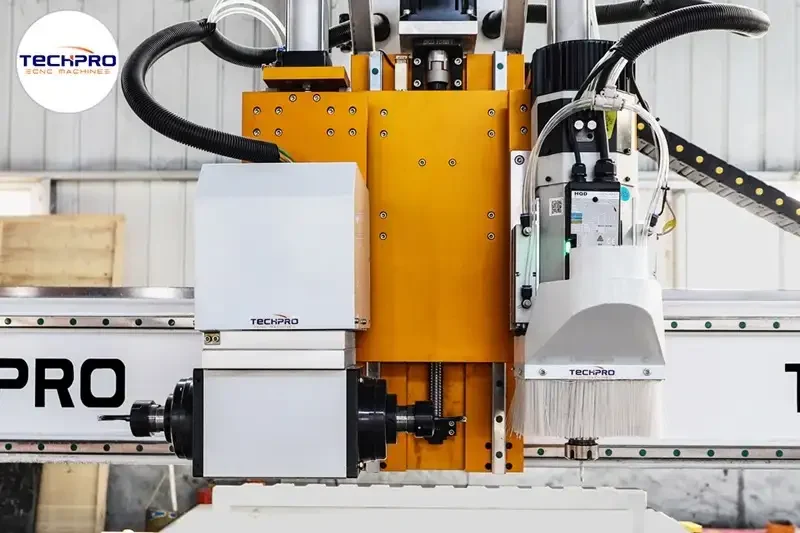 atc spindle + horizontal drilling heads