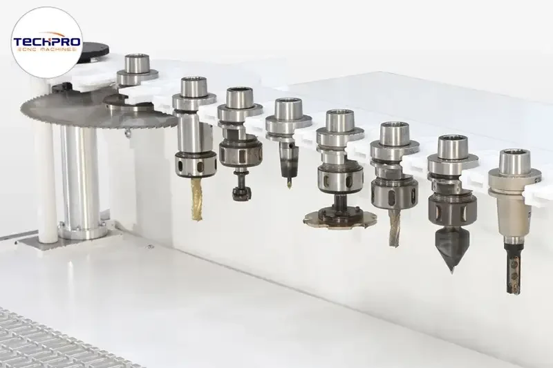 automatic tool magazine for nesting machine