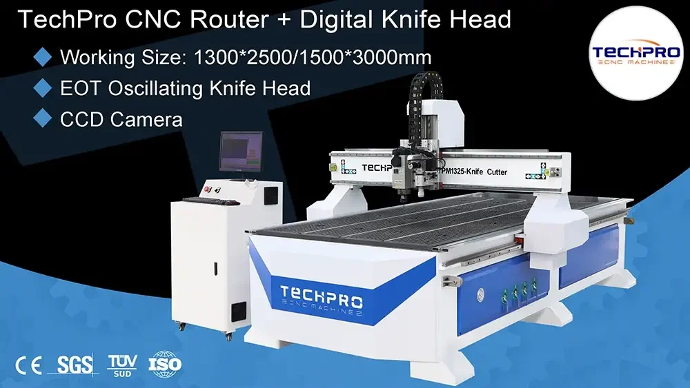 cnc router machine with oscillating knife head solutions