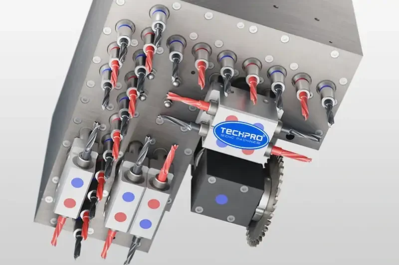 drilling bank for production line machine