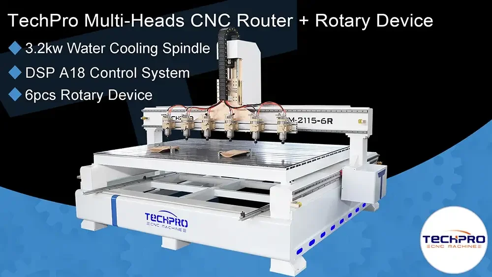 multi-heads cnc machine solutions