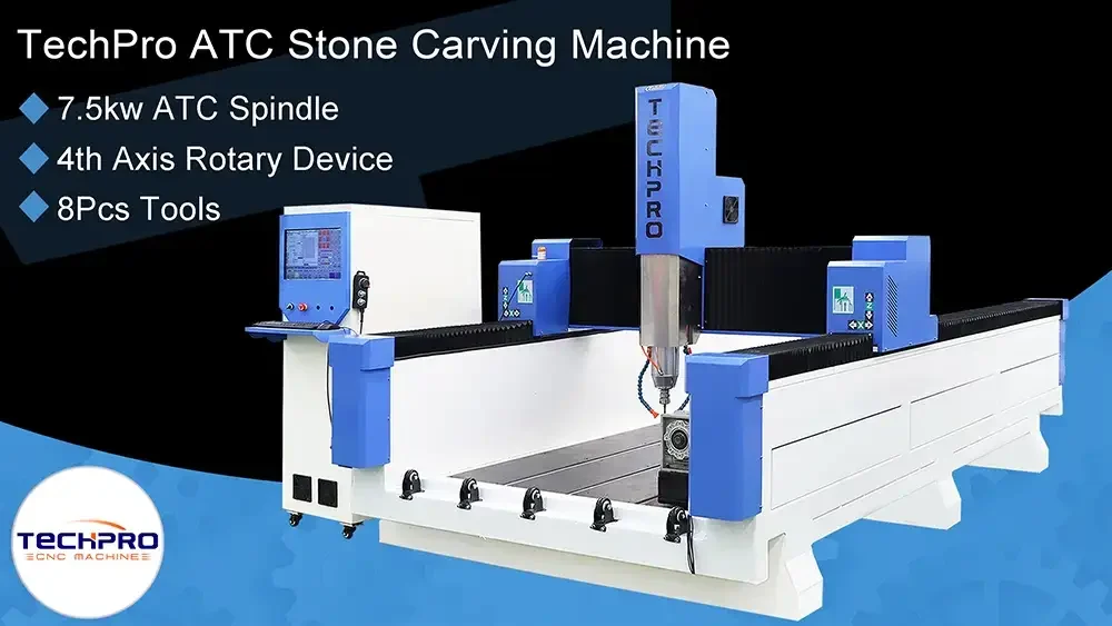 techpro atc stone cnc router machine solutions