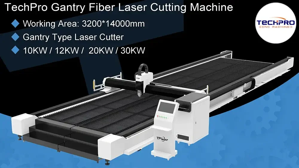 techpro gantry fiber laser cutting machine solutions