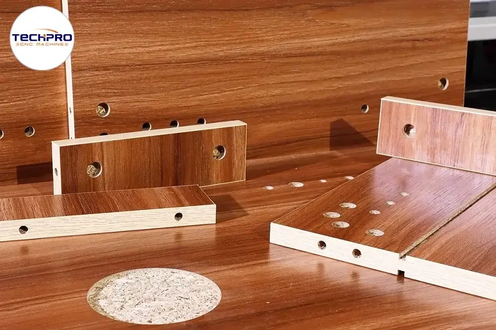 wood panel holes drilling samples